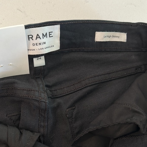 Frame Le High Skinny Triple Fringe High Rise NWT - Picture 12 of 12